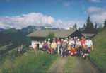 Auf der Branntner-Alm in Wiesen 1999